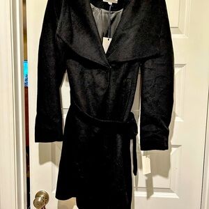 Cole Haan New Elegant Black Women's Coat